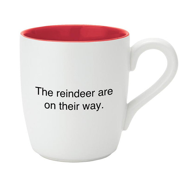 Reindeer on Their Way Mug