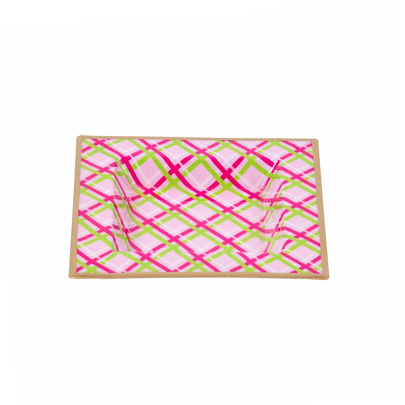 Preppy Plaid Tori Trinket Tray