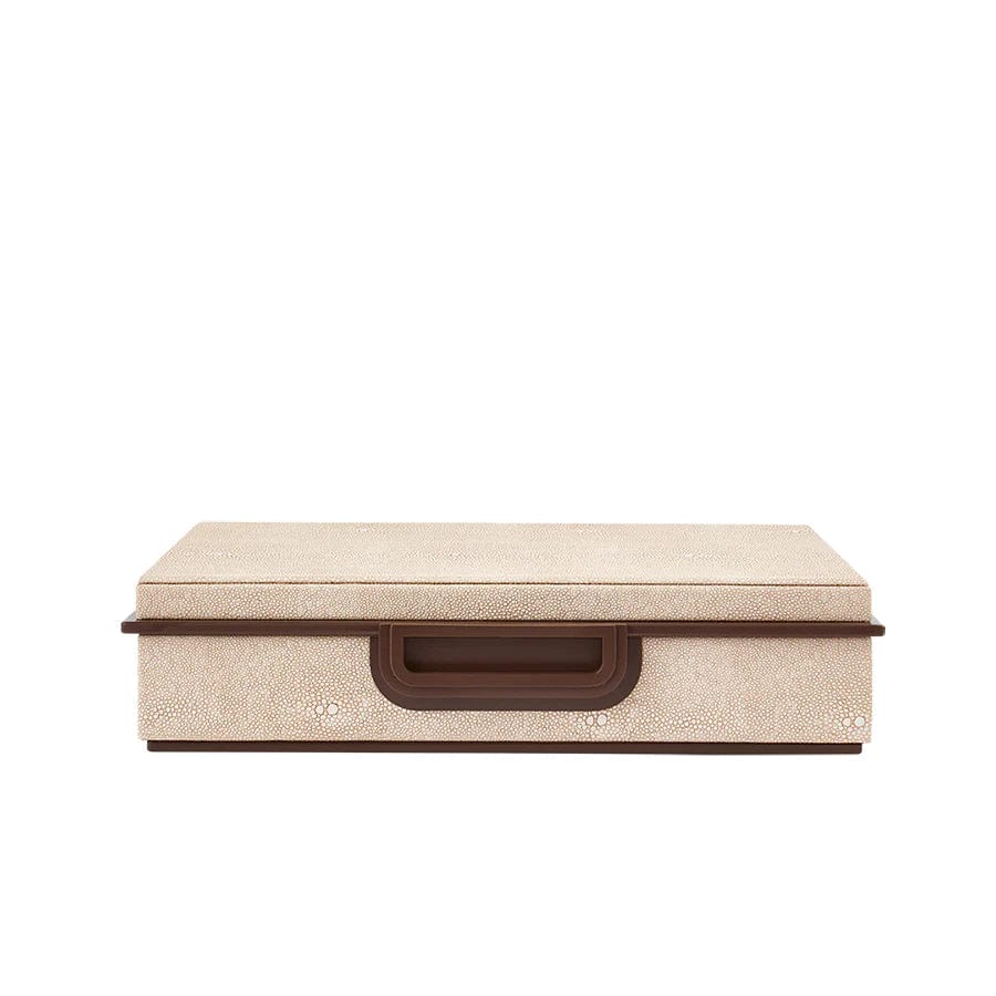 Faux Shagreen Box