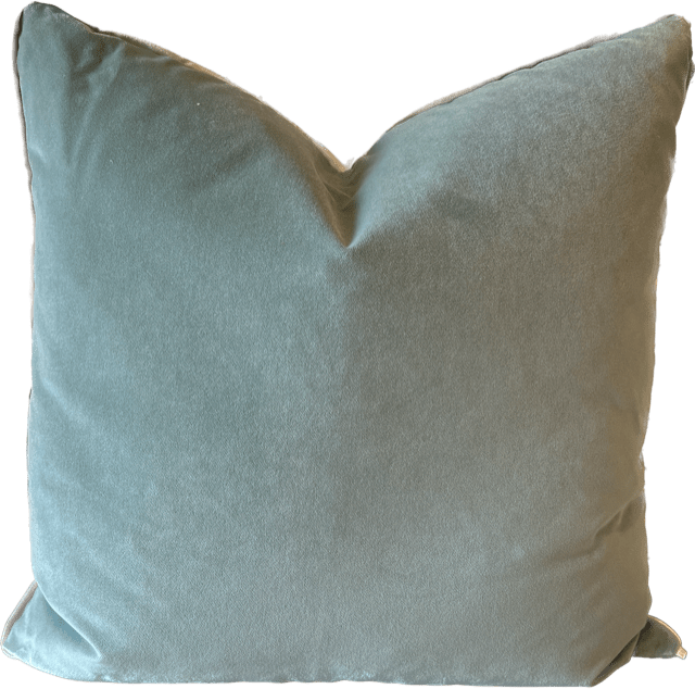 Banks Velvet Pillow-Shale/Pool