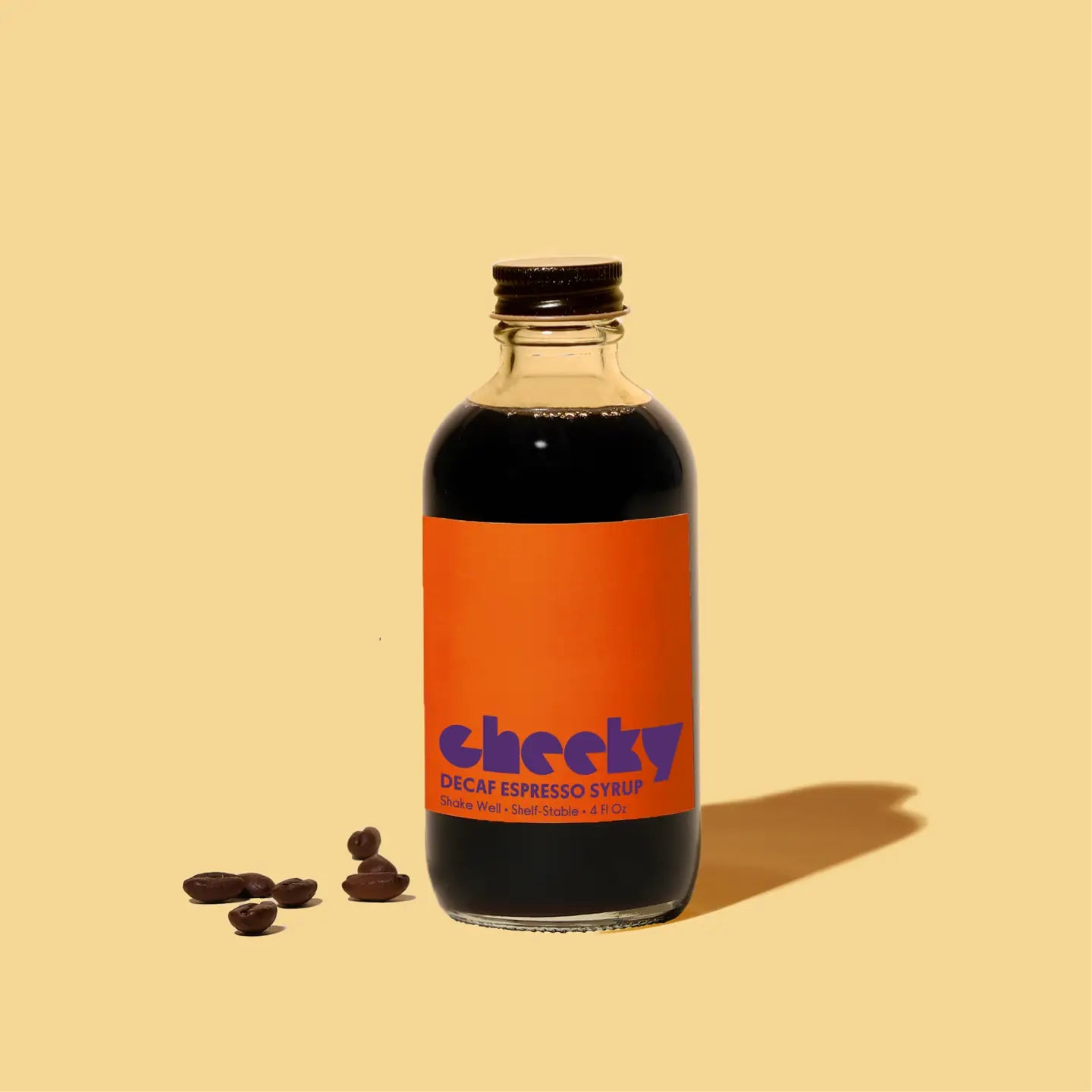 Cheeky Espresso Syrup - 16 oz Decaf Espresso Syrup - Specialty Foods