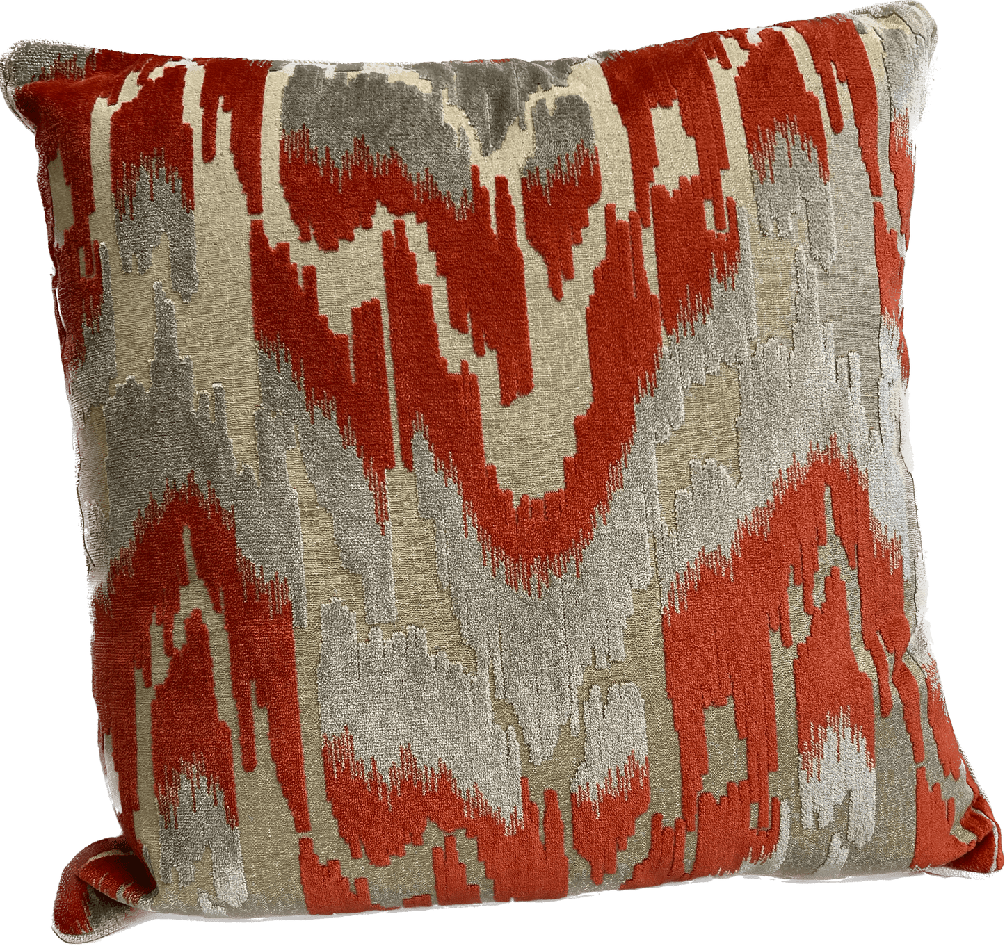 Diamo 24’’x24’’ Spice Cut Velvet Pillow - Pillows