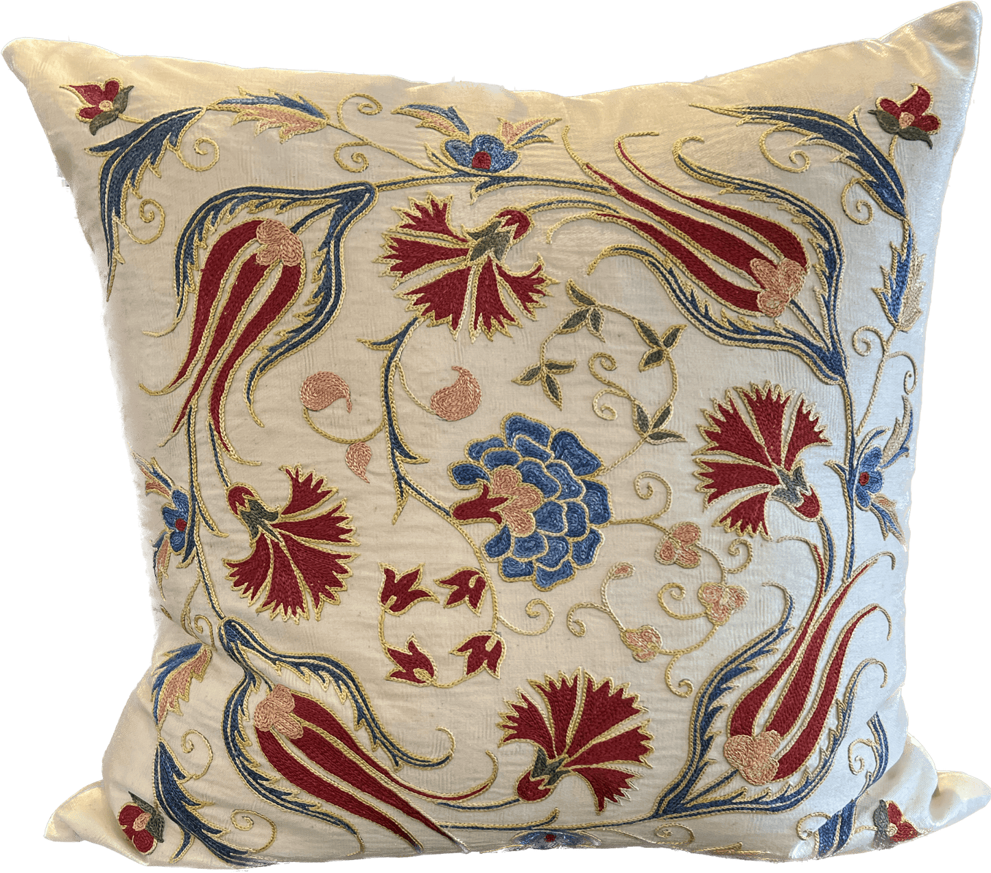 Emily Embroidered Pillow - Pillows