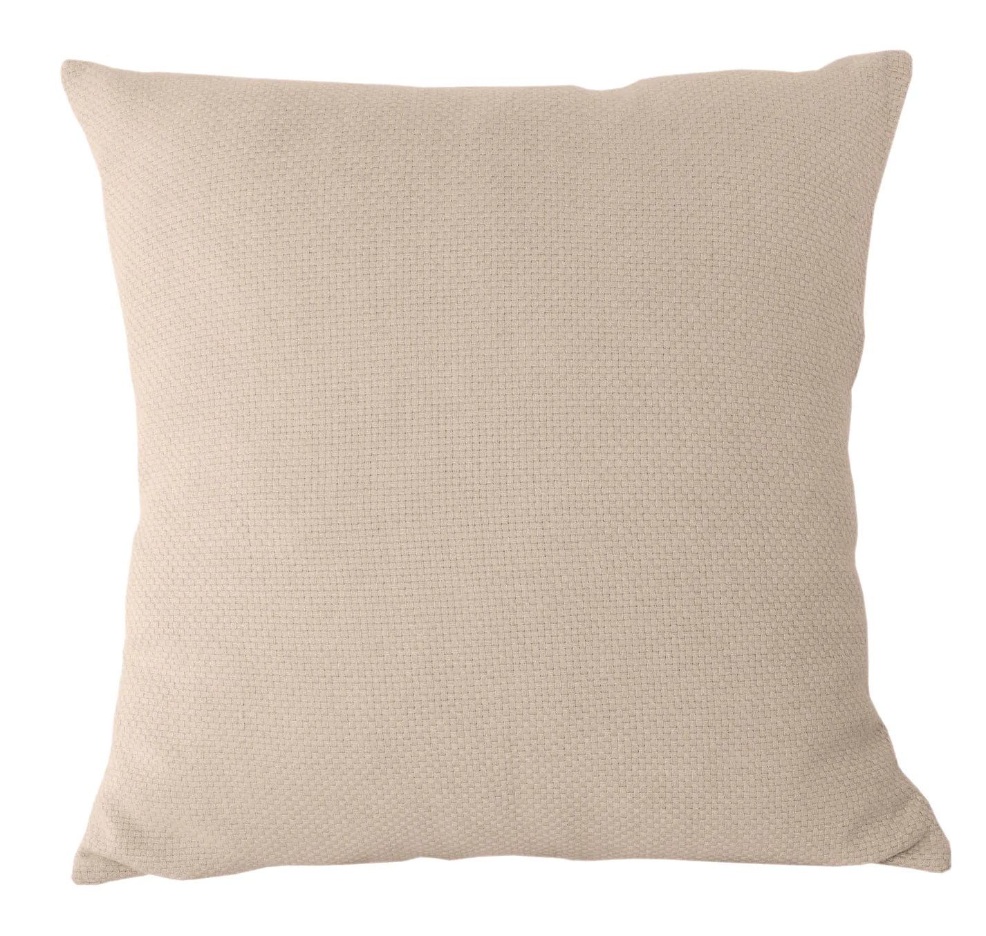 Camel Hair Basketweave Pillow