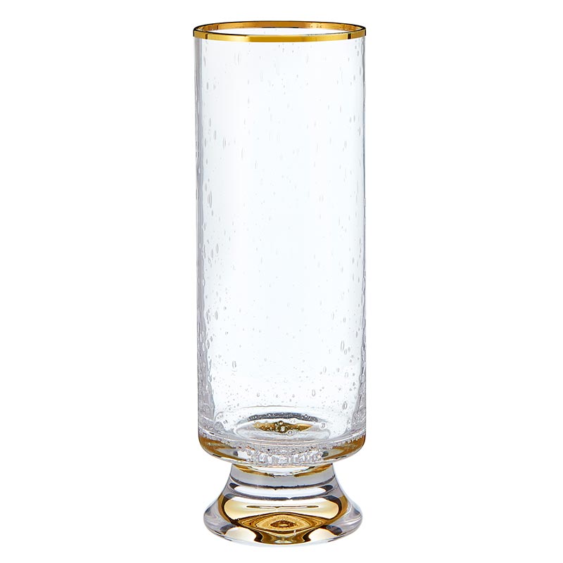 Gold Rimmed Glasses - Champagne Flute - Barware