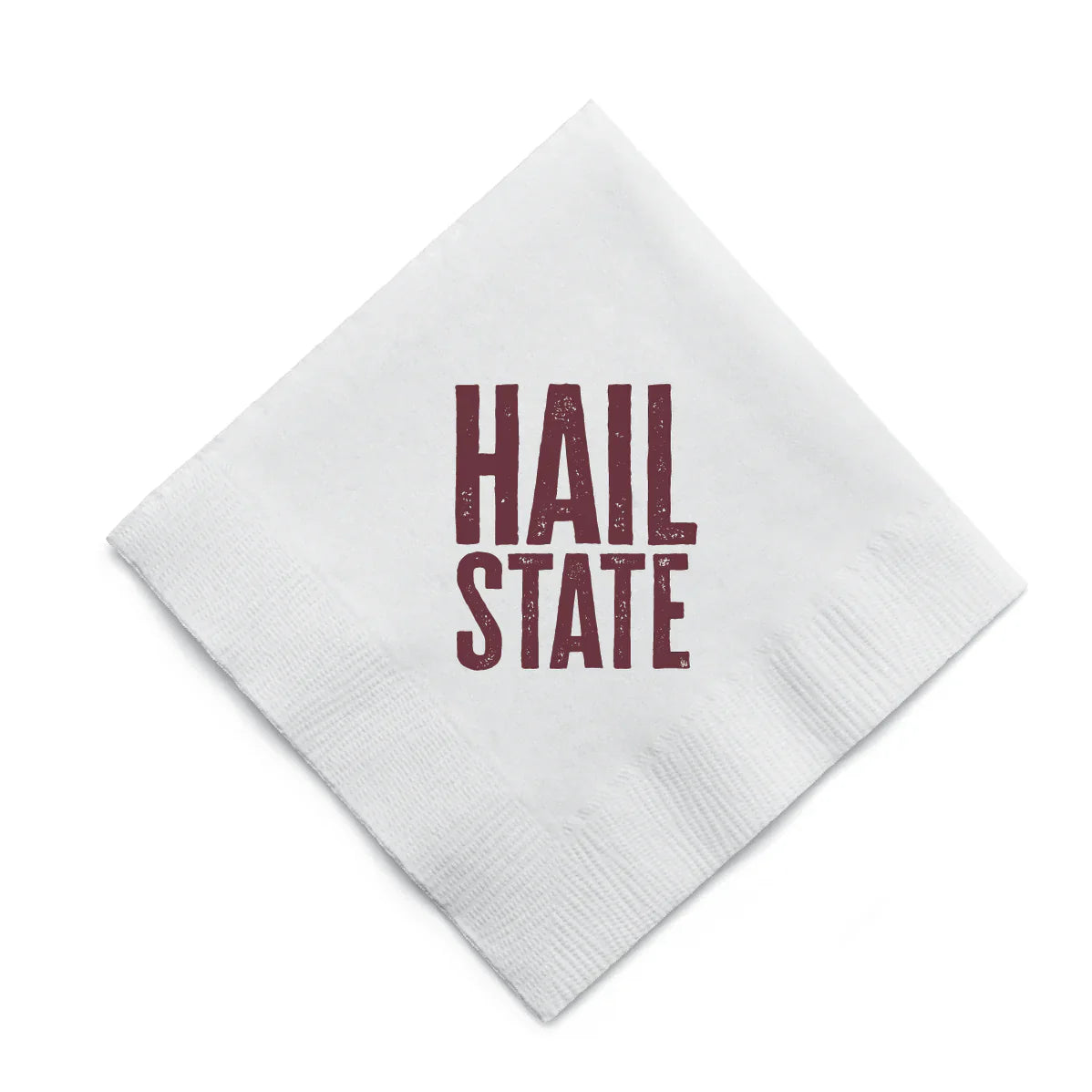 Hail State Frosted Flex Cups and Beverage Napkins - Beverage Napkins