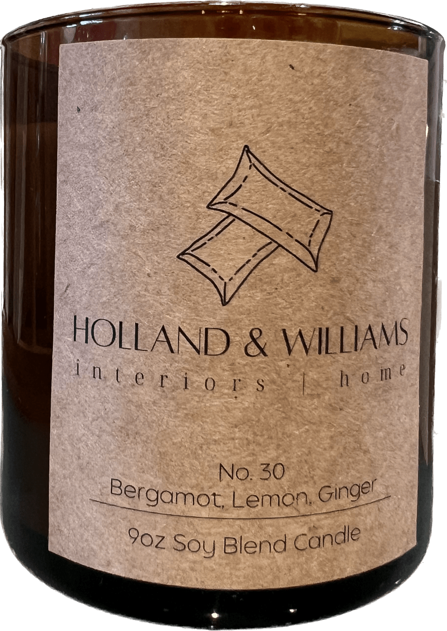 H&W Candle No.30 Bergamot, Lemon and Ginger