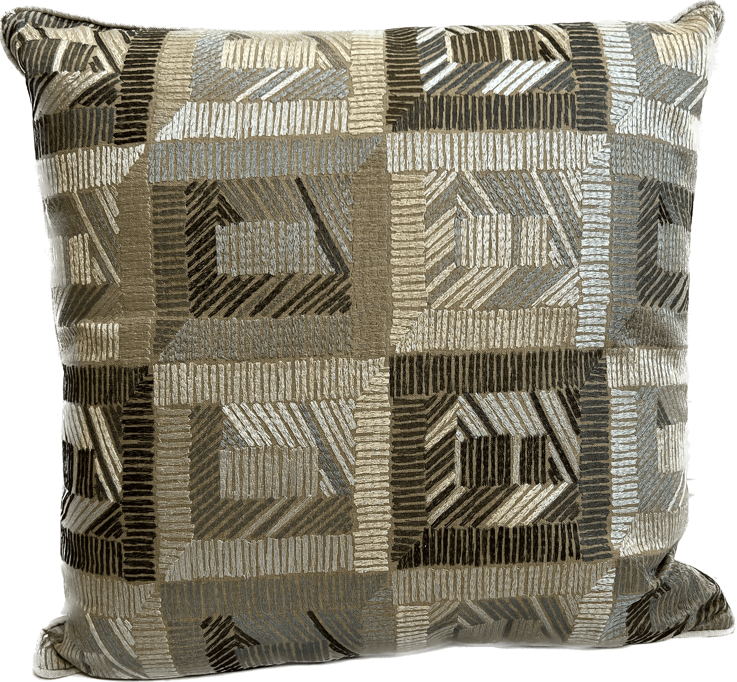 Kingston 24’’x24’’ Embroidered Pillow - Pillows