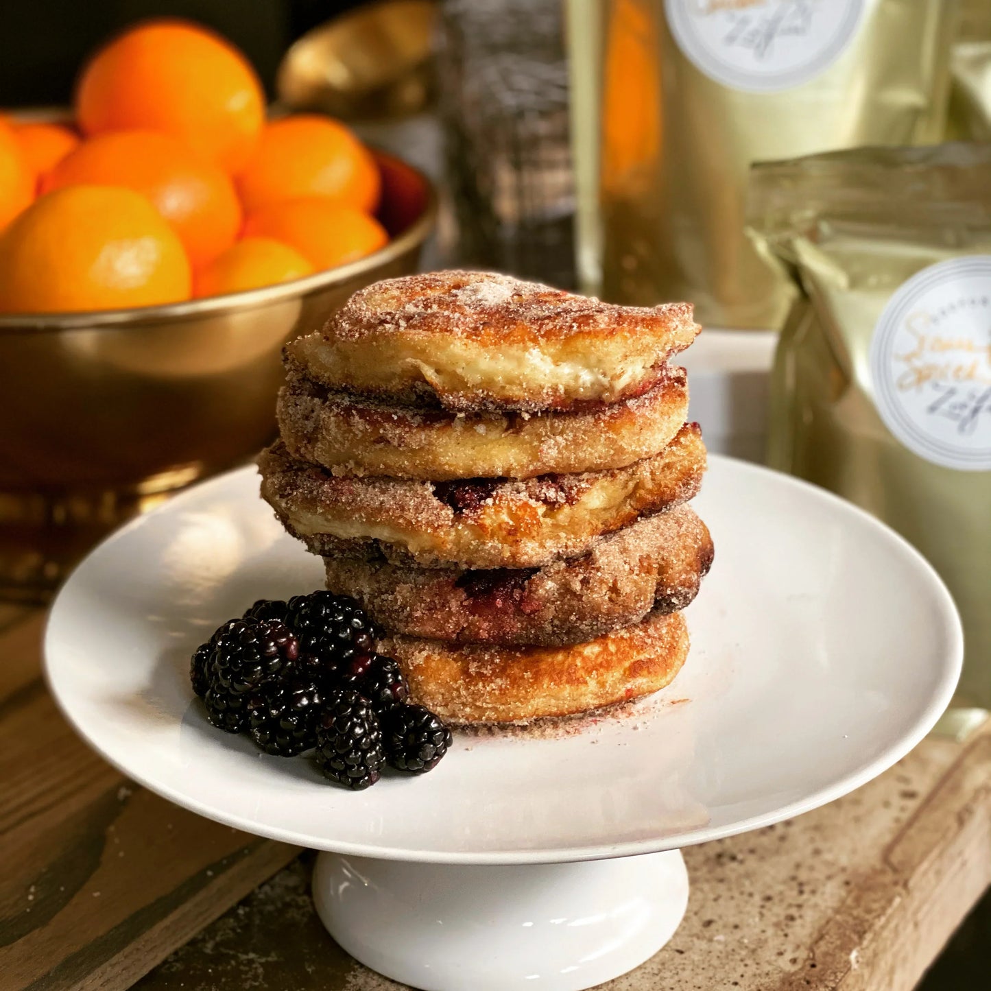 Maison Zoe Ford Crispy Cinnamon Doughnut Pancake Mix - Gourmet Food