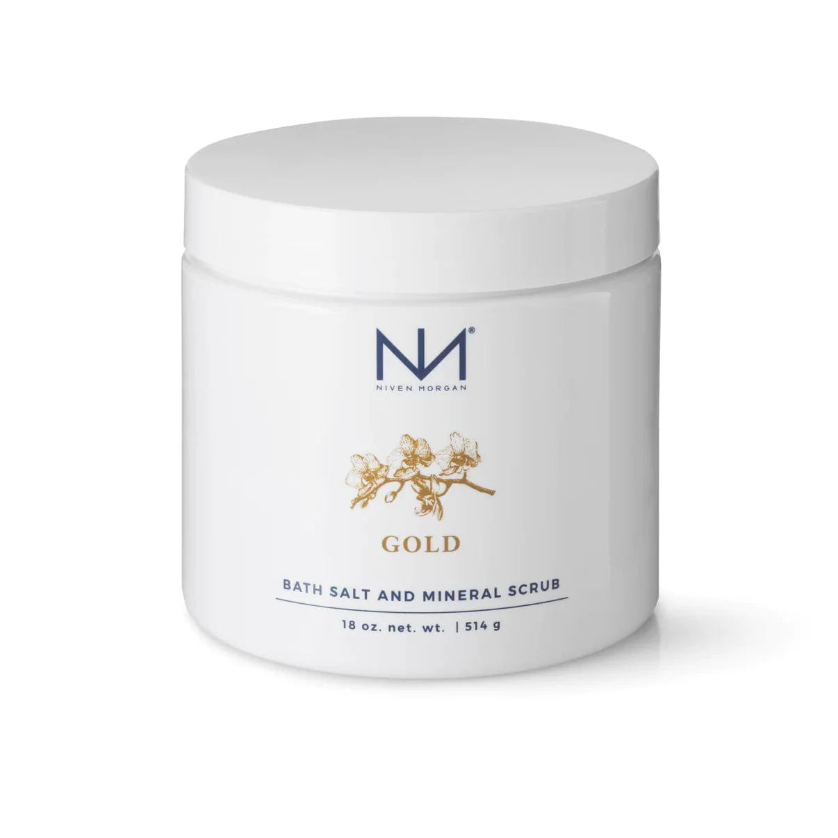 Niven Morgan Gold Bath Salts and Mineral Scrub - Personal Care