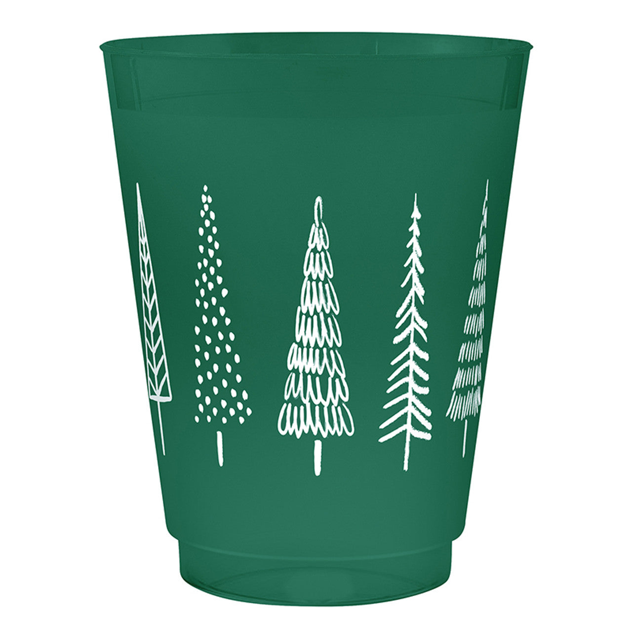 "Trees" Holiday Cups