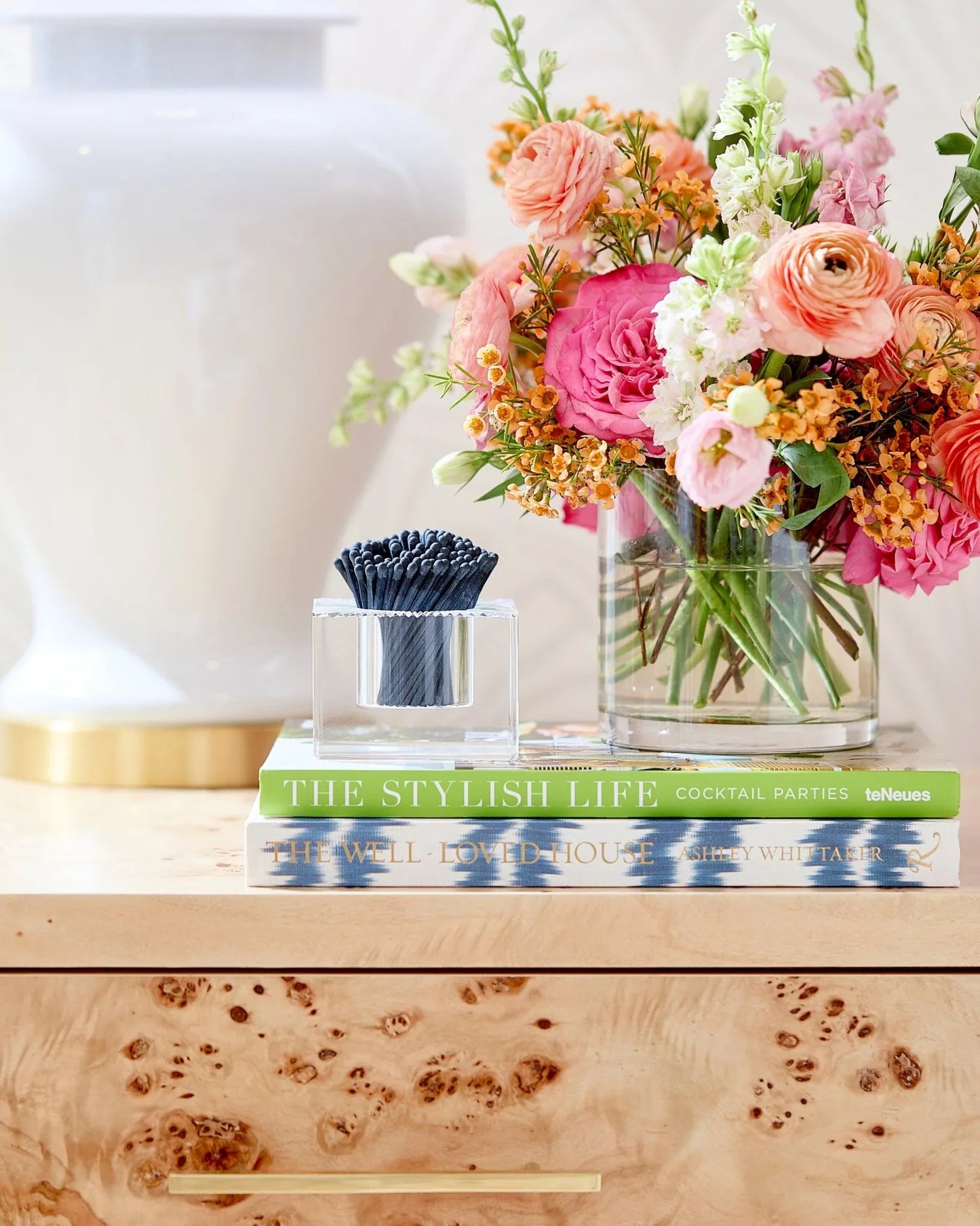 Square Acrylic Match Striker- Black - Match Striker