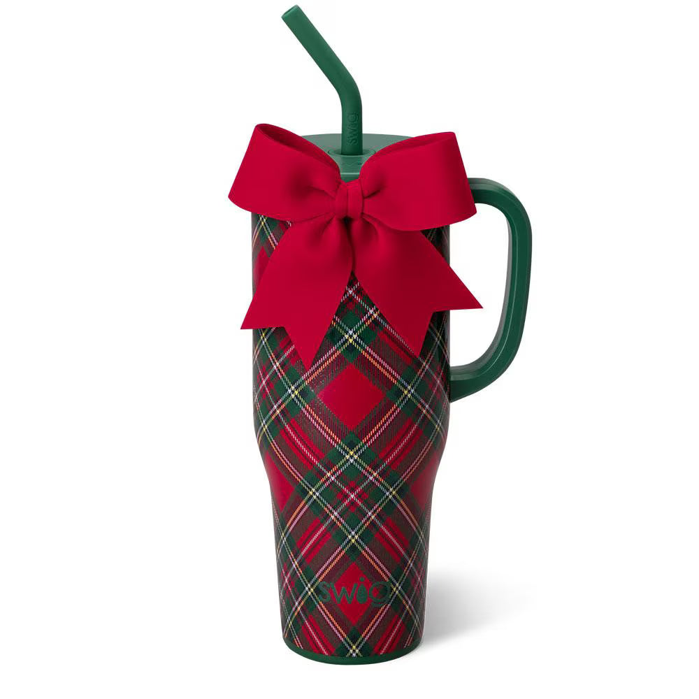 Swig Life Christmas Plaid Mega Mug - 40 oz