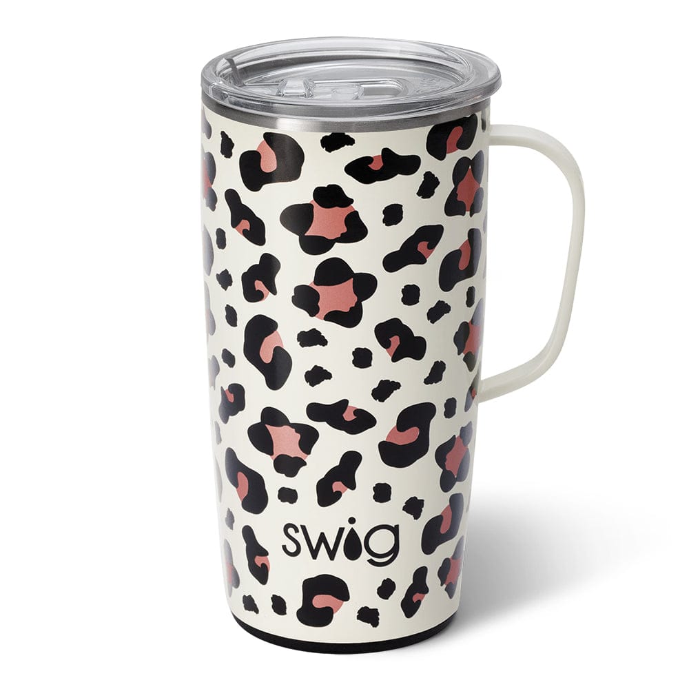 Swig 18 oz Travel Mug - Luxy Leopard