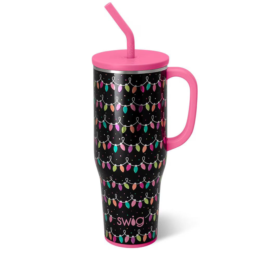 Swig Life Tacky Lights Mega Mug 40 oz