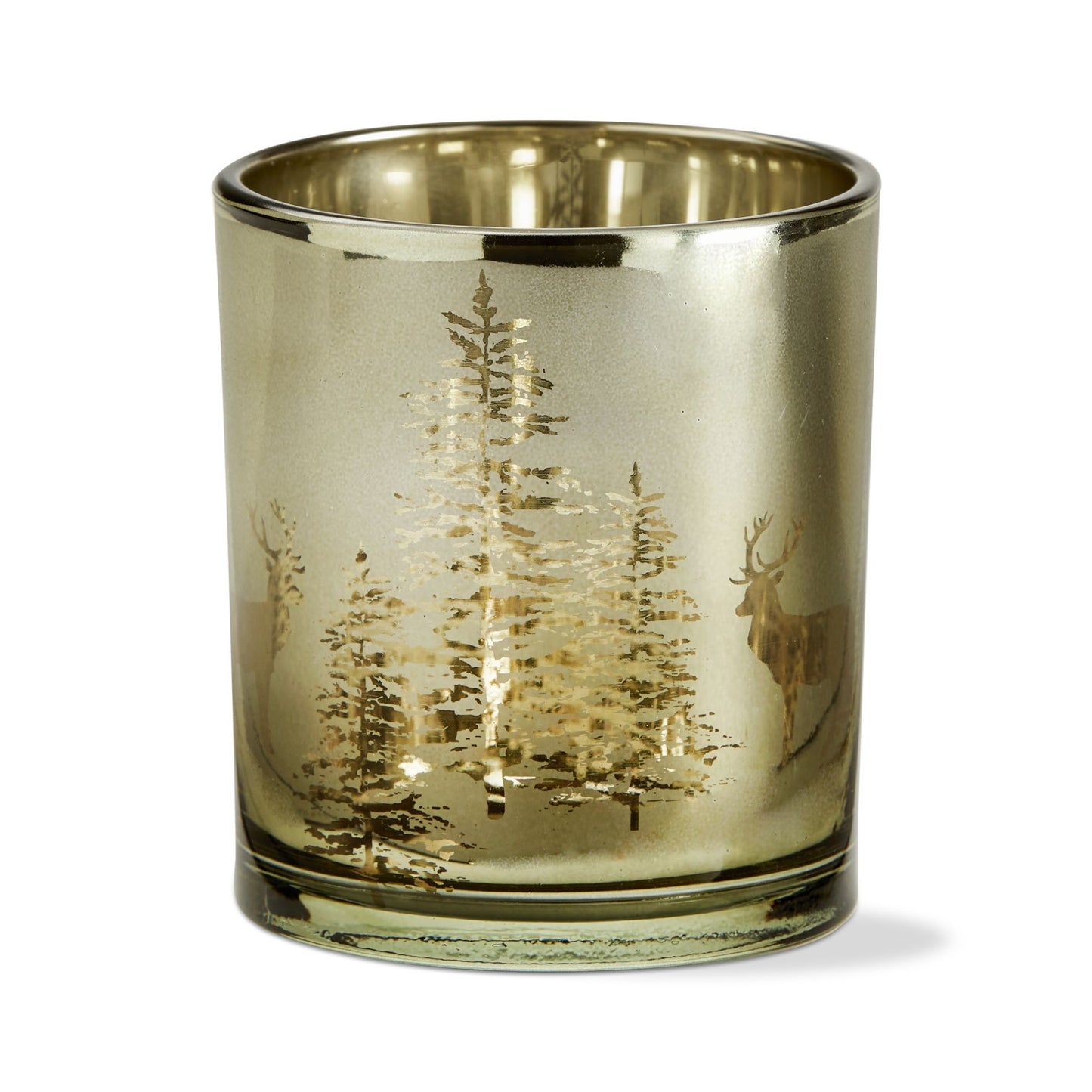 Mercury Glass Tea Light Holder