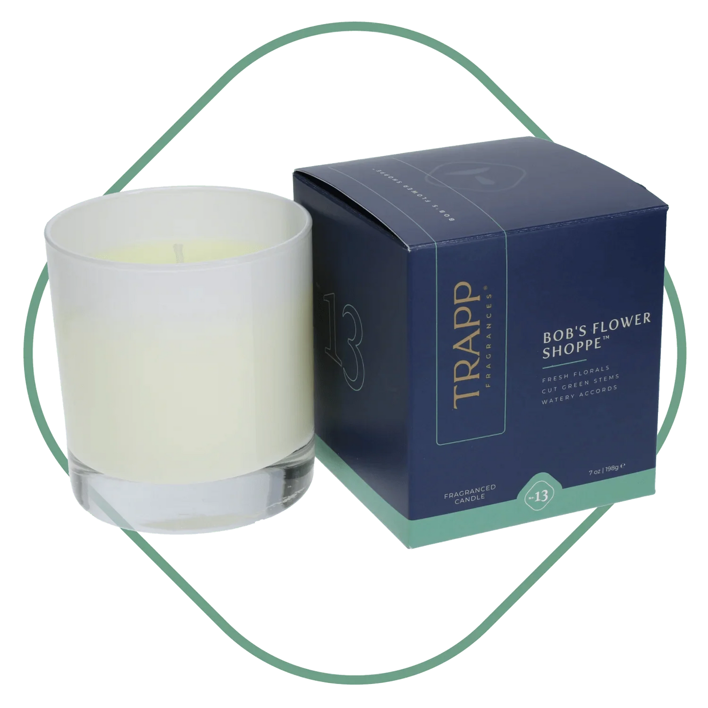 Trapp No.13 Bob’s Flower Shoppe Signature Box Candle - Candle