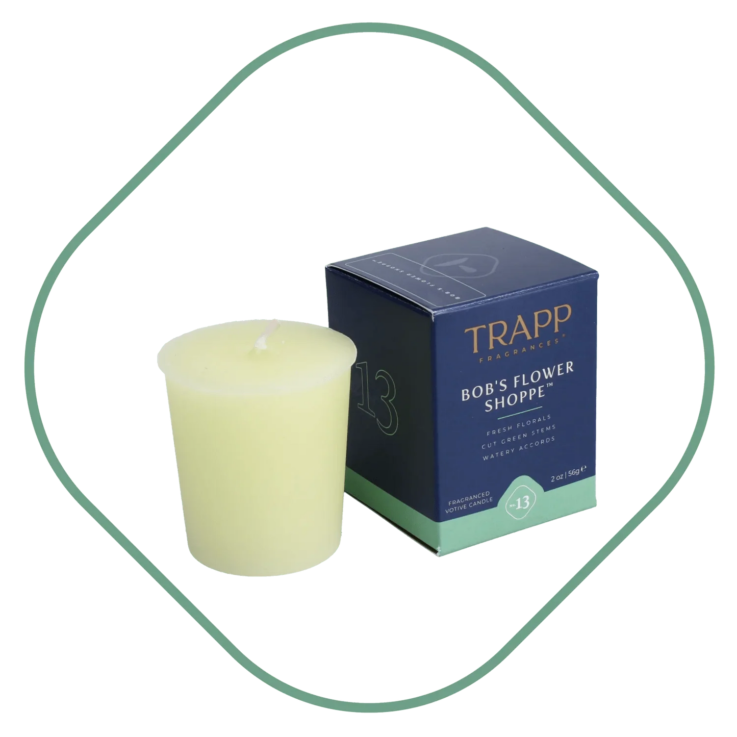 Trapp No.13 Bob’s Flower Shoppe Votive Candle - Candle