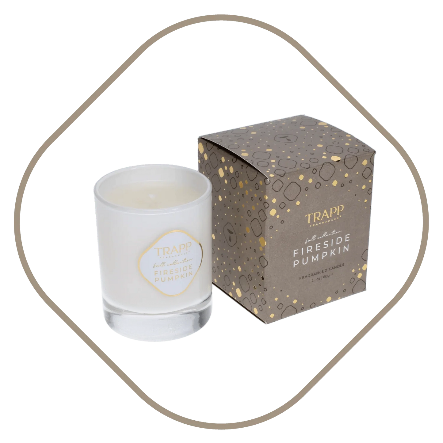 Trapp No. 94 Fireside Pumpkin 2.1 oz Poured Votive Candle - Candle