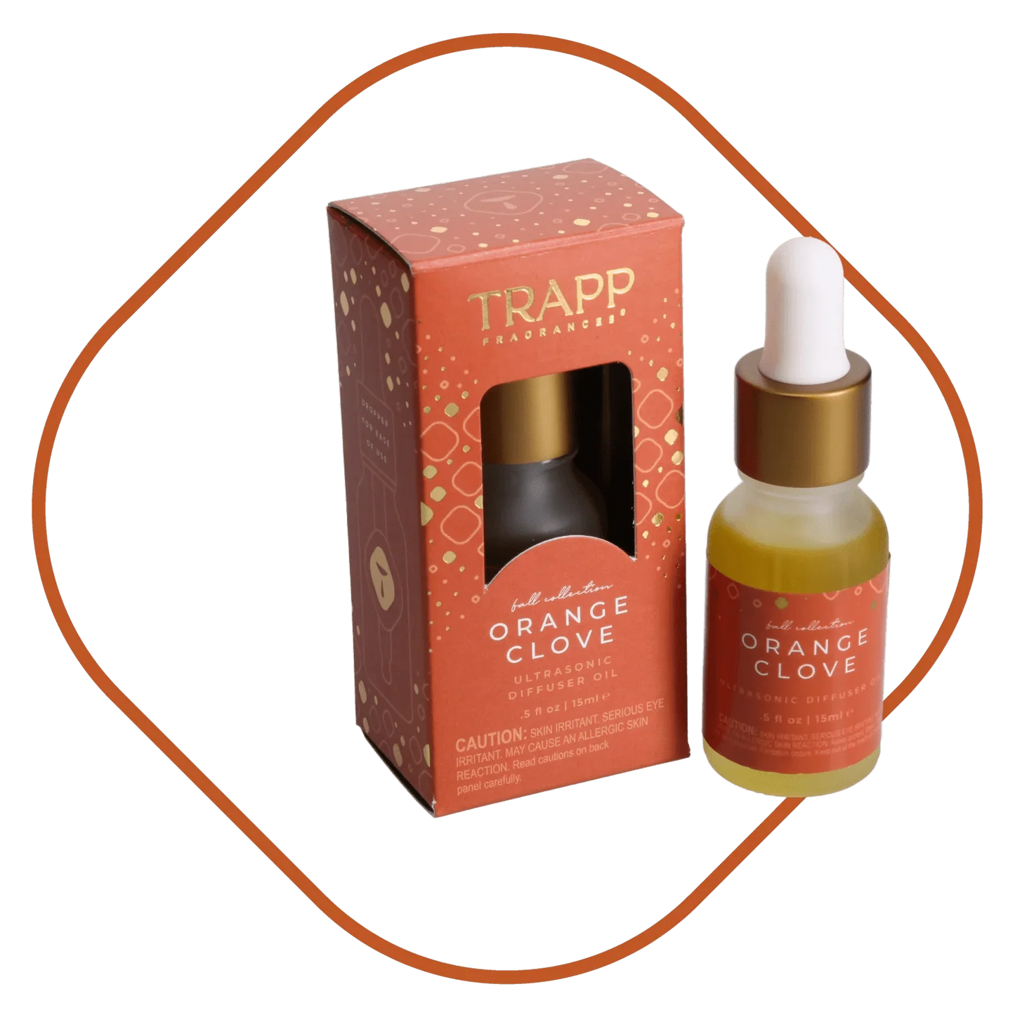 Trapp Orange Clove Ultrasonic Diffuser Oil - Holiday