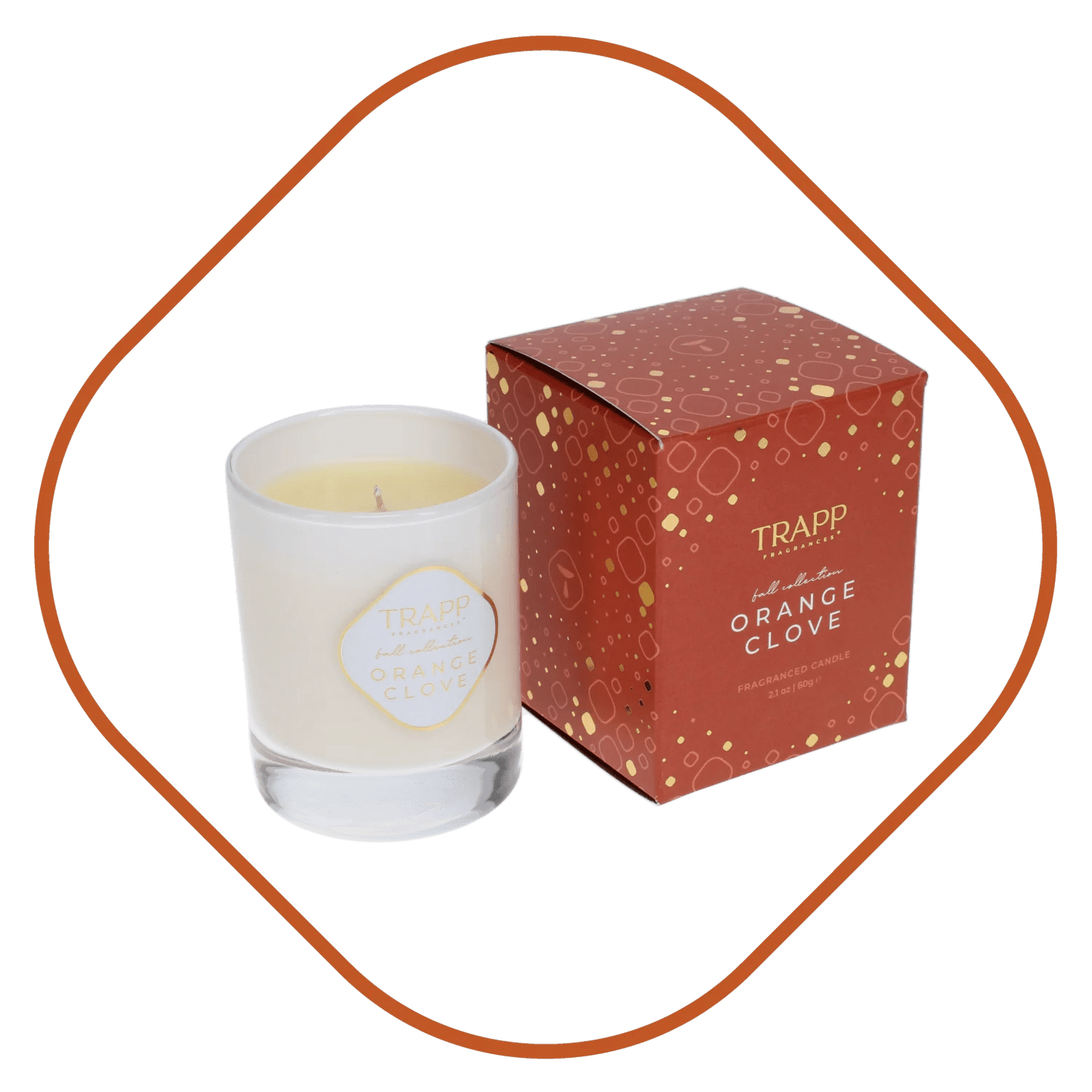 Trapp Orange Clove Poured Votive