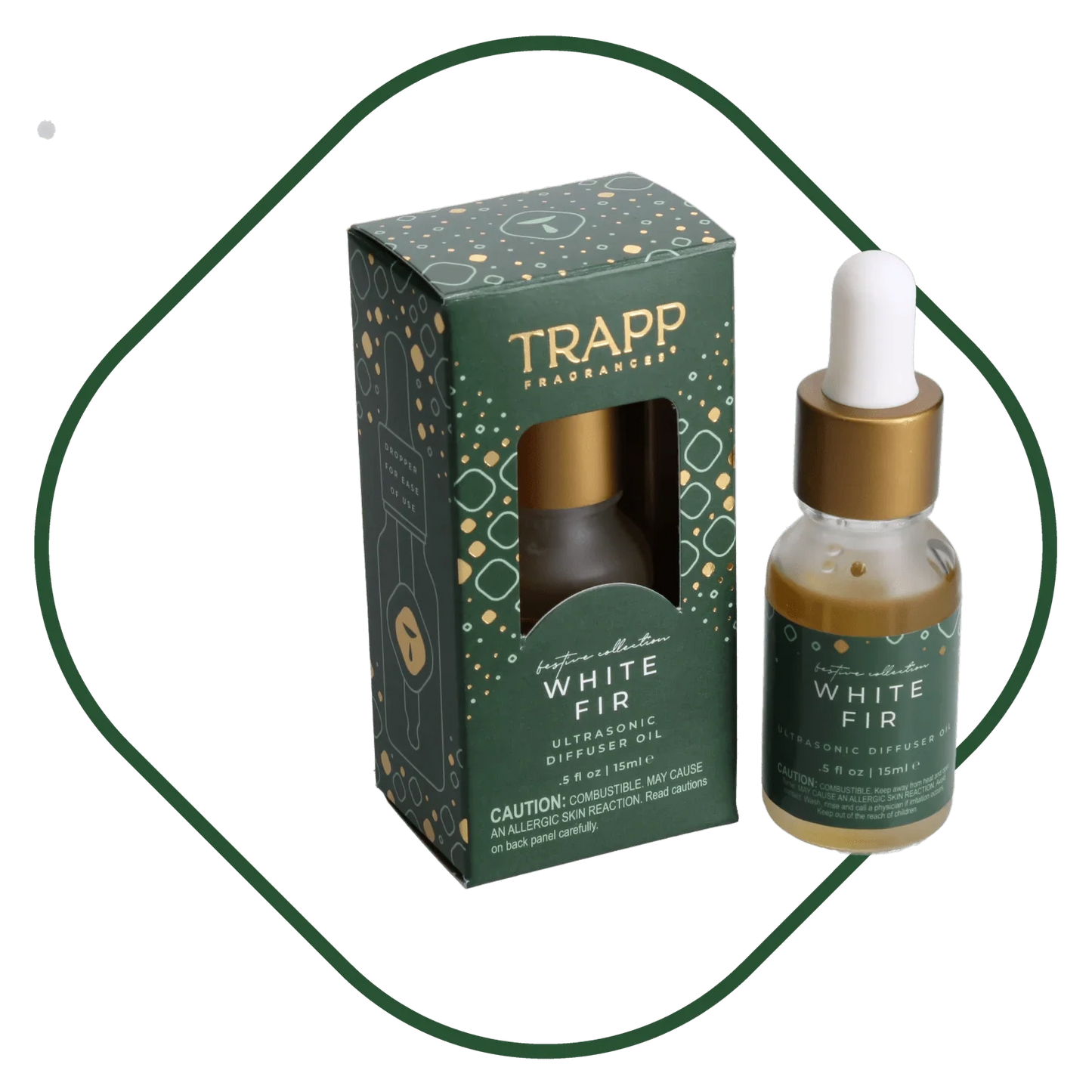 Trapp White Fir Ultrasonic Diffuser Oil - Holiday