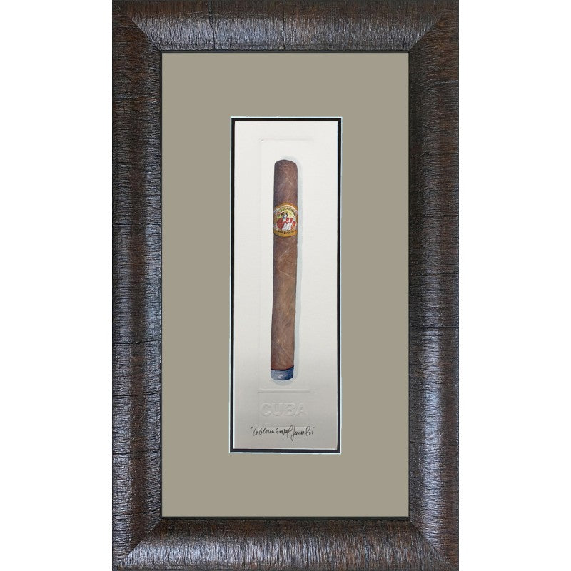 Vertical Cigar Prints - La Gloria Cigar Print - Artwork