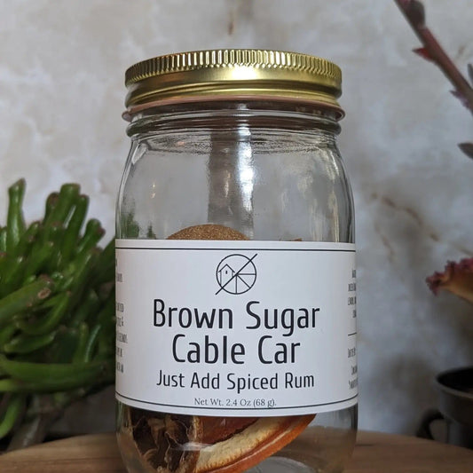 Adornwell "Brown Sugar Cable Car" Cocktail Infusion Kit