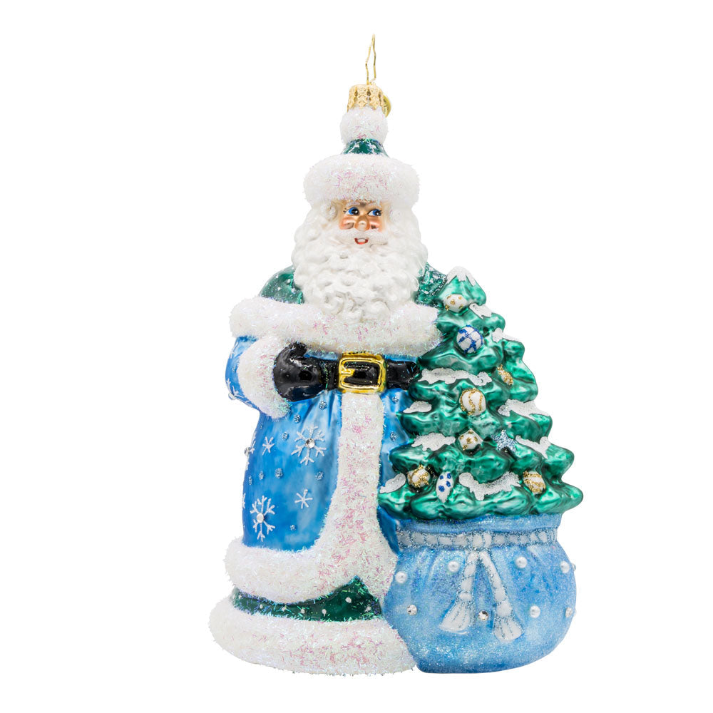 Christmas Enchanted Santa Ornament
