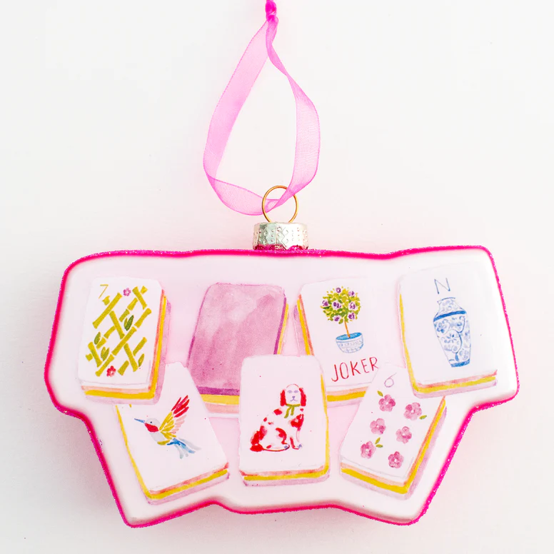 Taylor Paladino Mahjong Tiles Ornament