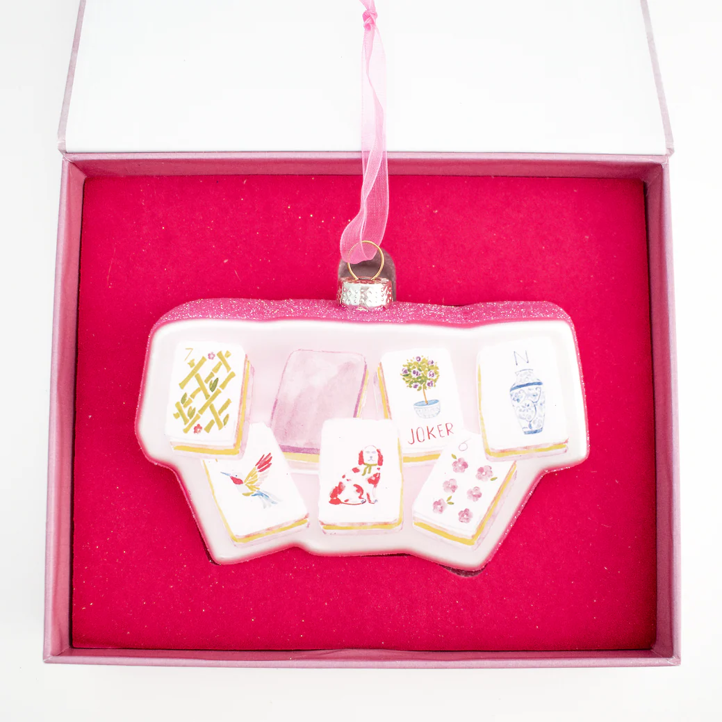 Taylor Paladino Mahjong Tiles Ornament