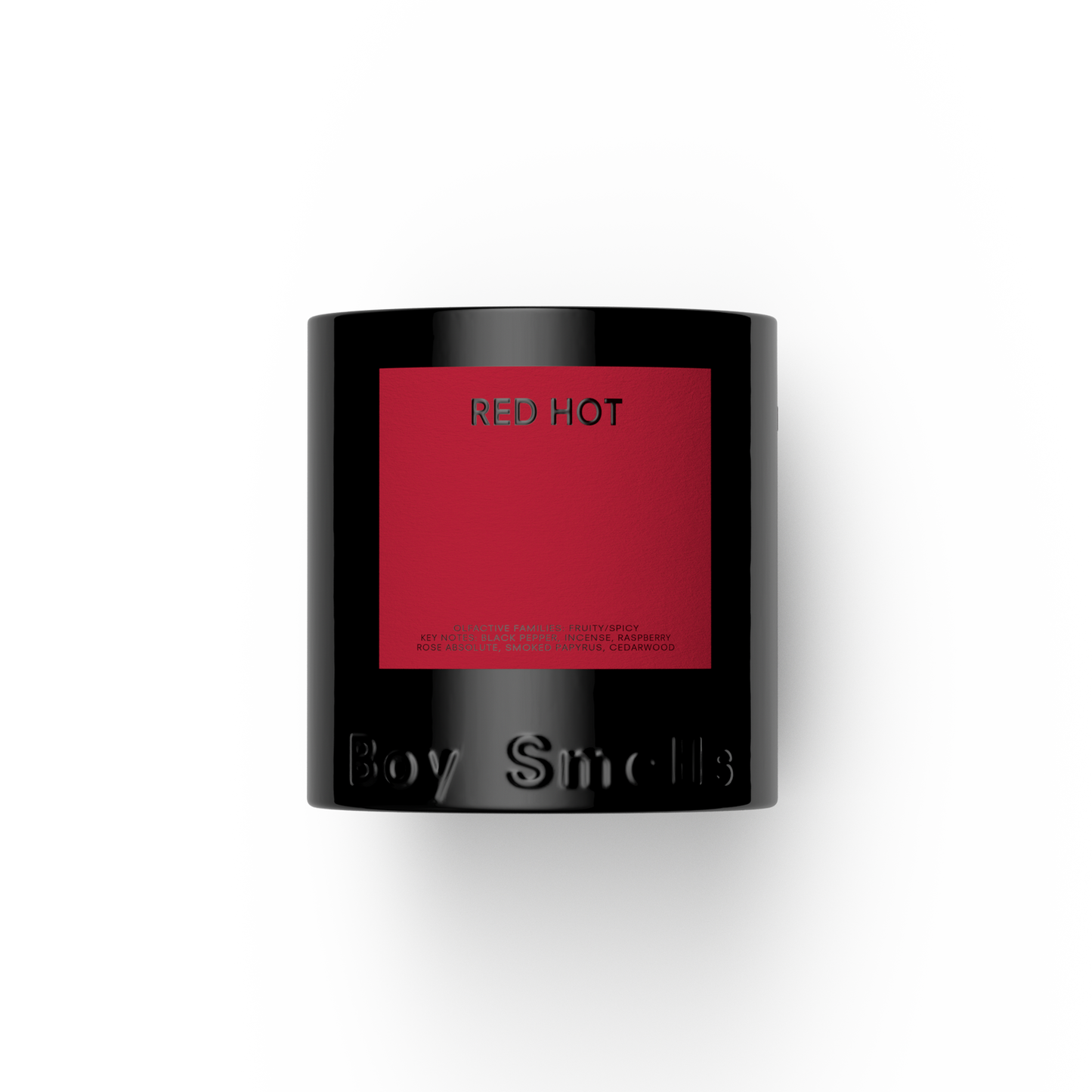 Boy Smells Red Hot Candle