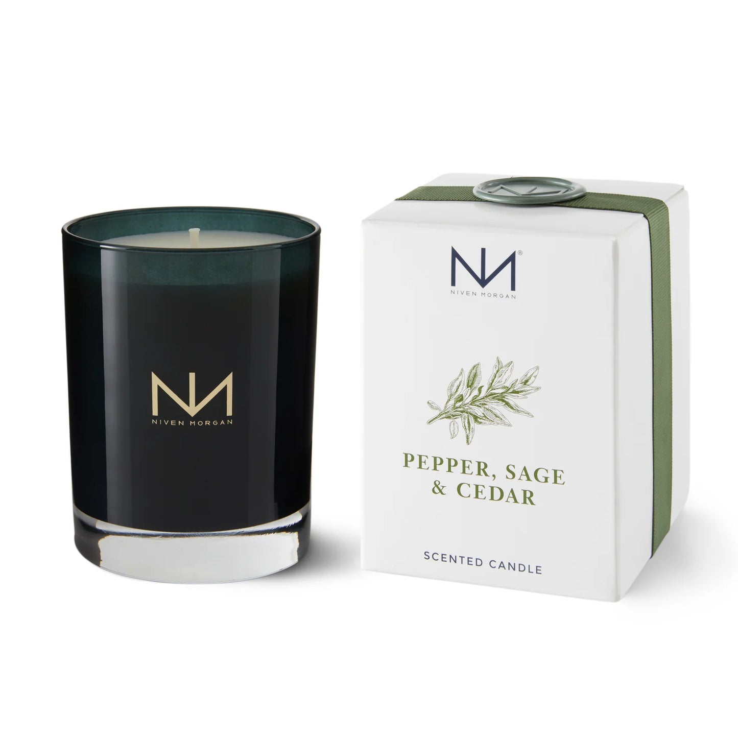 Niven Morgan Pepper Sage & Cedar Signature Candle