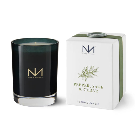 Niven Morgan Pepper Sage & Cedar Signature Candle