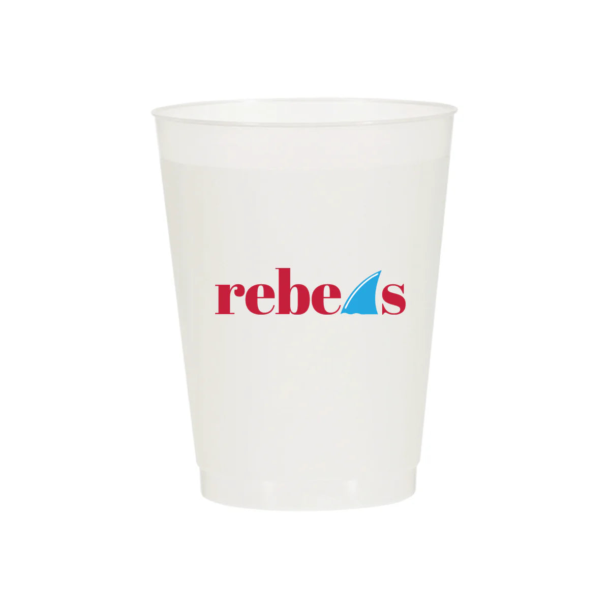 Rebels Fin Frosted Flex Cups and Beverage Napkins