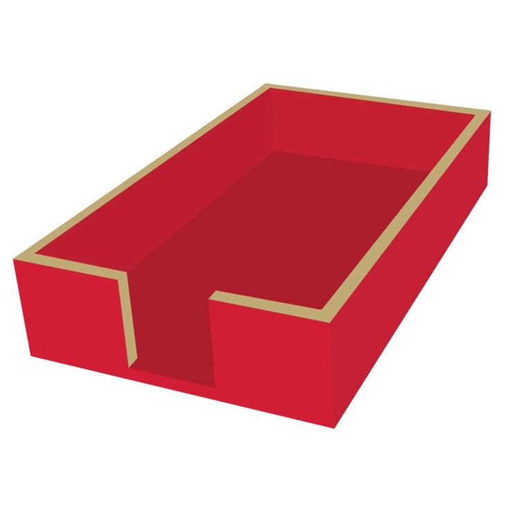 Lacquered Guest Towel Caddy