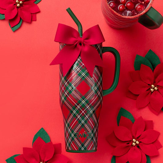 Swig Life Christmas Plaid Mega Mug - 40 oz