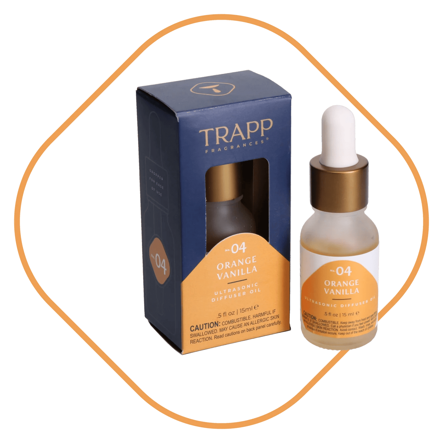 Trapp No.04 Orange Vanilla Ultrasonic Diffuser Oil