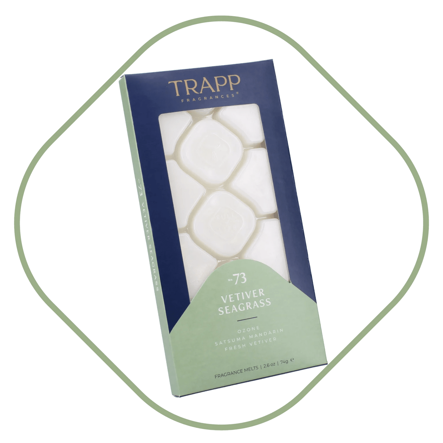 Trapp No.73 Vetiver Seagrass Fragrance Melts