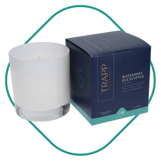 Trapp No.76 Watermint Eucalyptus Signature Box Candle