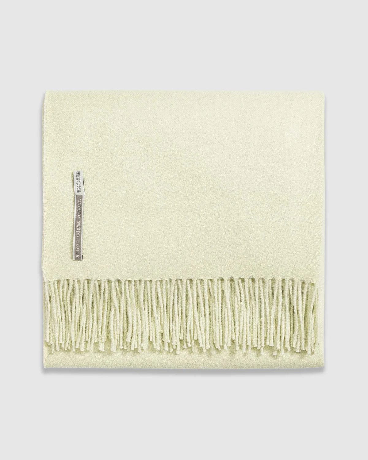 Baby Alpaca Throw-Seafoam