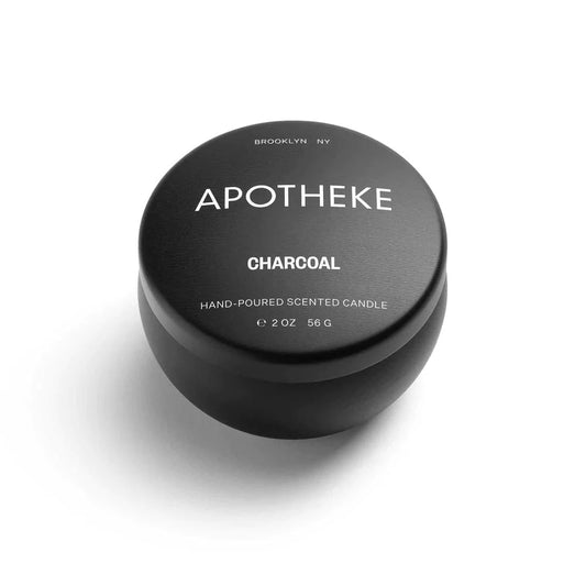 Apotheke Charcoal Candle - 2.5 oz mini tin candle - Candle