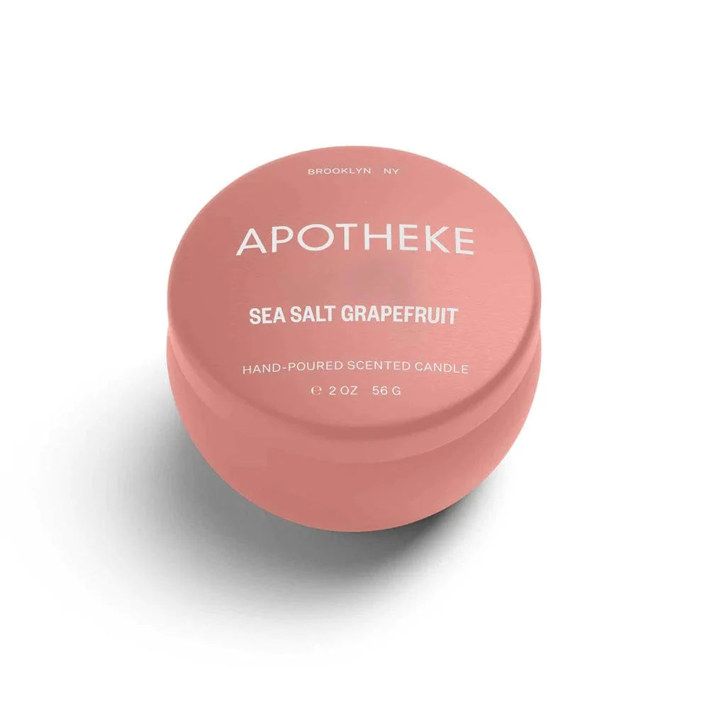 Apotheke Sea Salt Grapefruit Candle - Mini Tin Candle - Candle