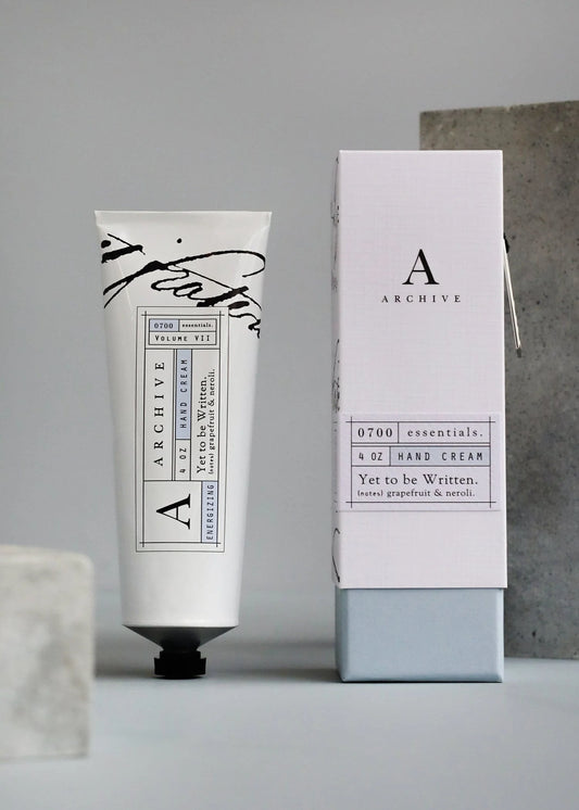 Archive Yet to Be Written Hand Cream