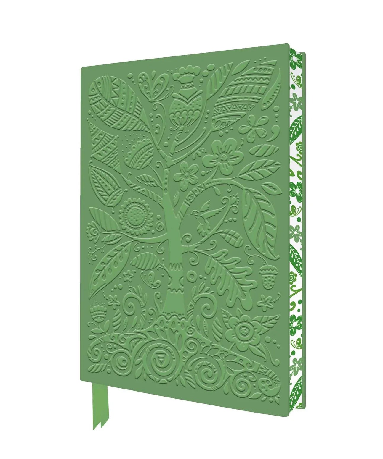 Artisan Art Embossed Journals - Green Tree of Life Journal - Journal