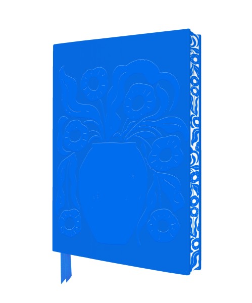 Artisan Art Embossed Journals - Vicky Yorke: Ziva Blue Vase & Flowers Journal - Journal