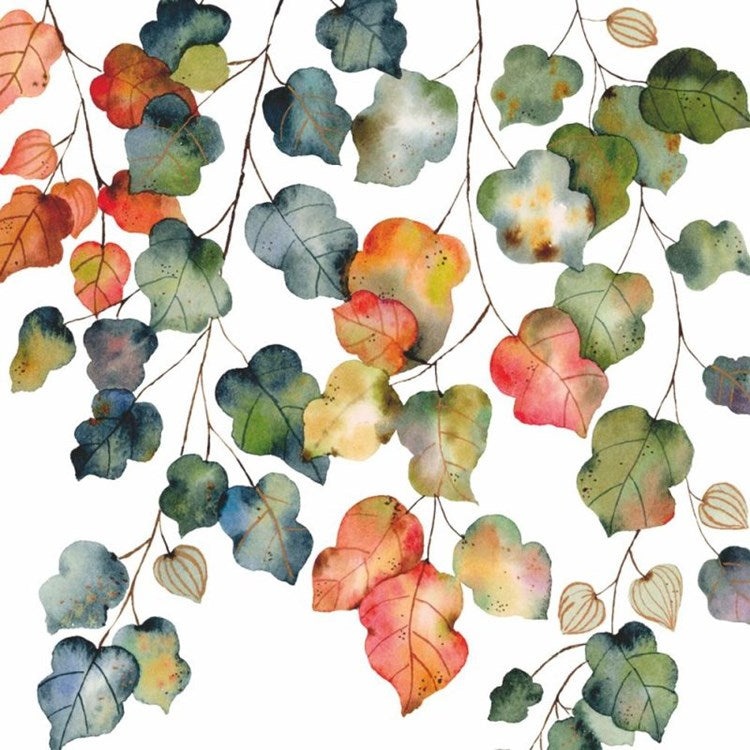 Autumn Beverage Napkins and Guest Towels - Bright Fall Beverage Napkin