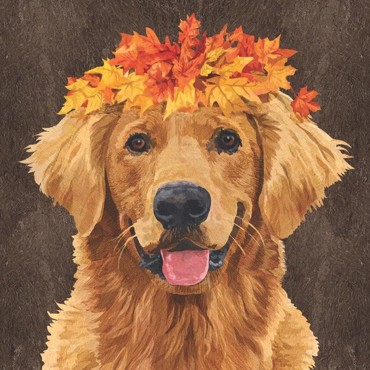 Autumn Beverage Napkins and Guest Towels - Enzo Beverage Napkin