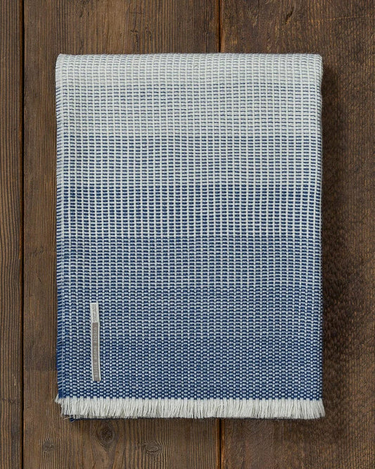 Baby Alpaca Newport Throw-Admiral Blue - Throw