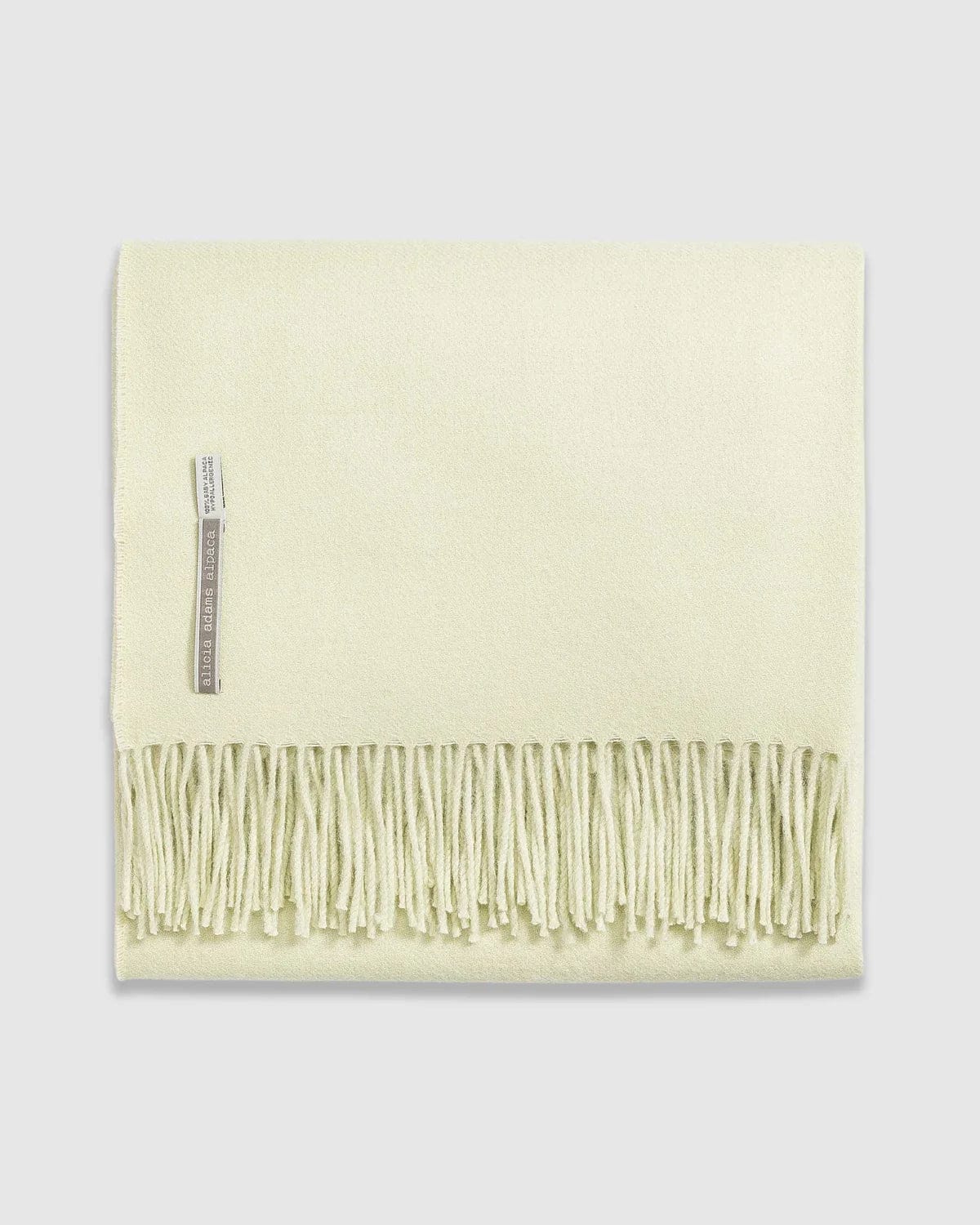 Baby Alpaca Throw-Seafoam - Throw